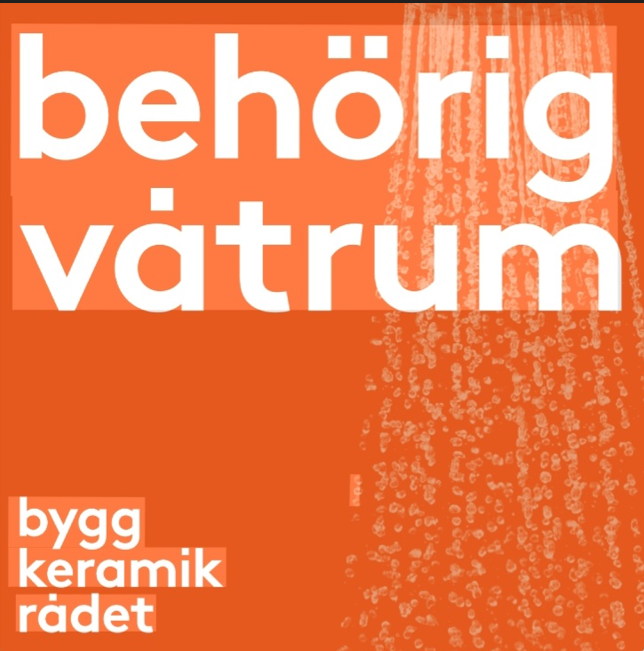 Behörigt våtrum — Byggkeramikrådet